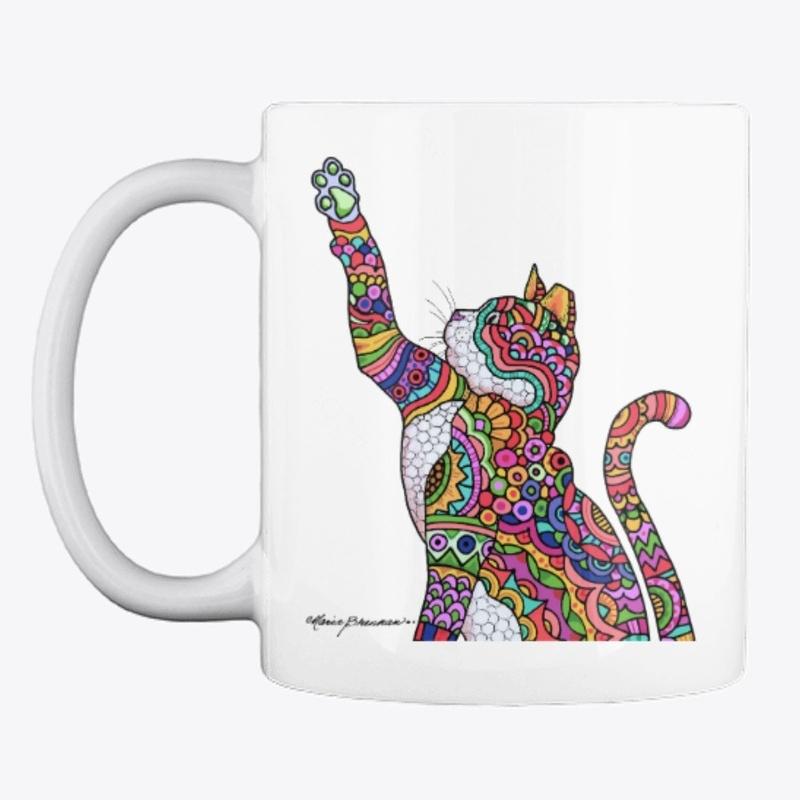 Colorful Cat Mug